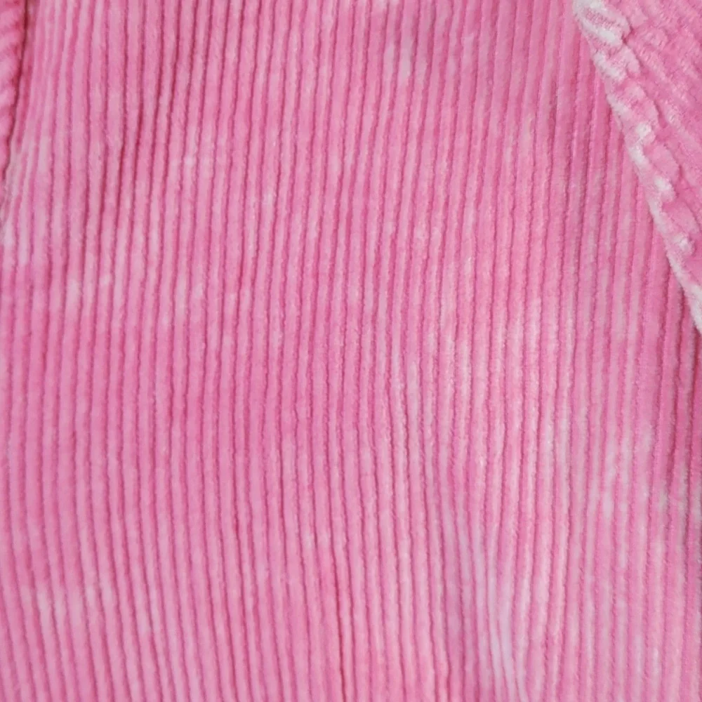 H195 POL pink distressed cotton corduroy blazer style jacket M